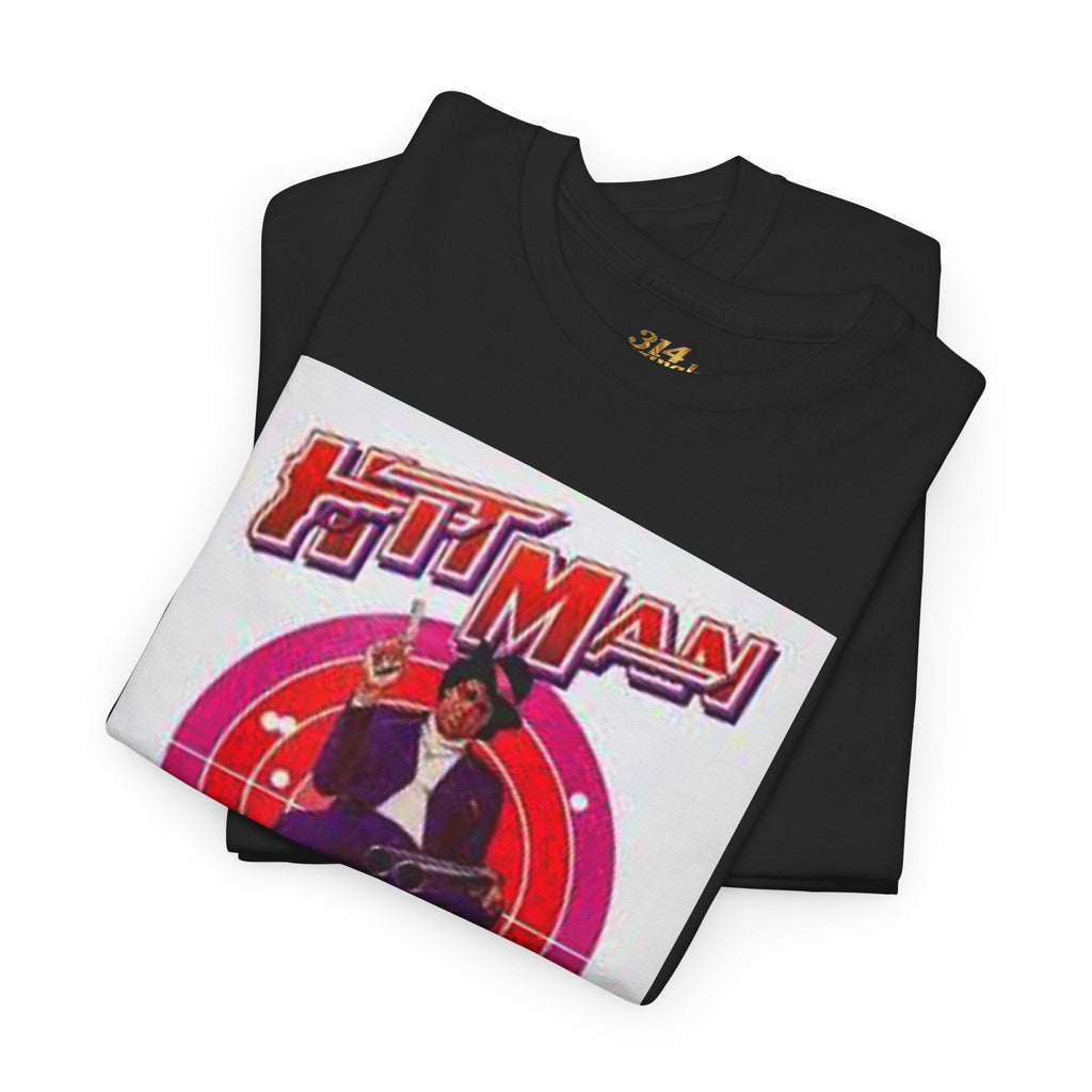 'Hit Man' Movie Poster Design (He aims to please) Printify T-Shirt  314 Originals
