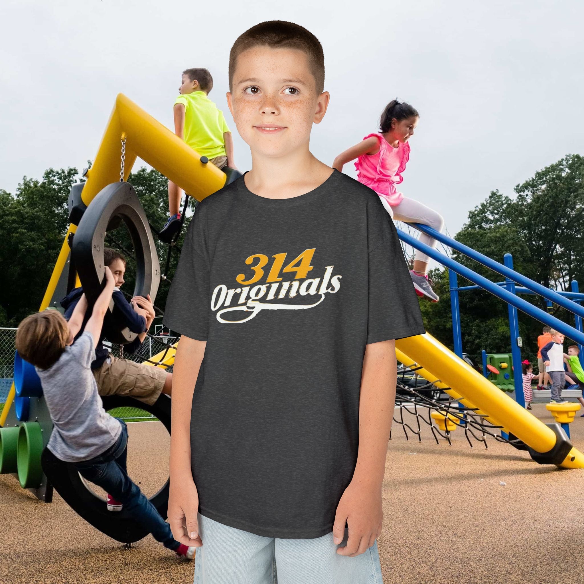 "314 Originals" Vintage Script Graphic - 314 Originals