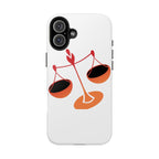 Libra Scales Phone Case — Zodiac Balance Tough Protective Cover Printify Phone Case  314 Originals