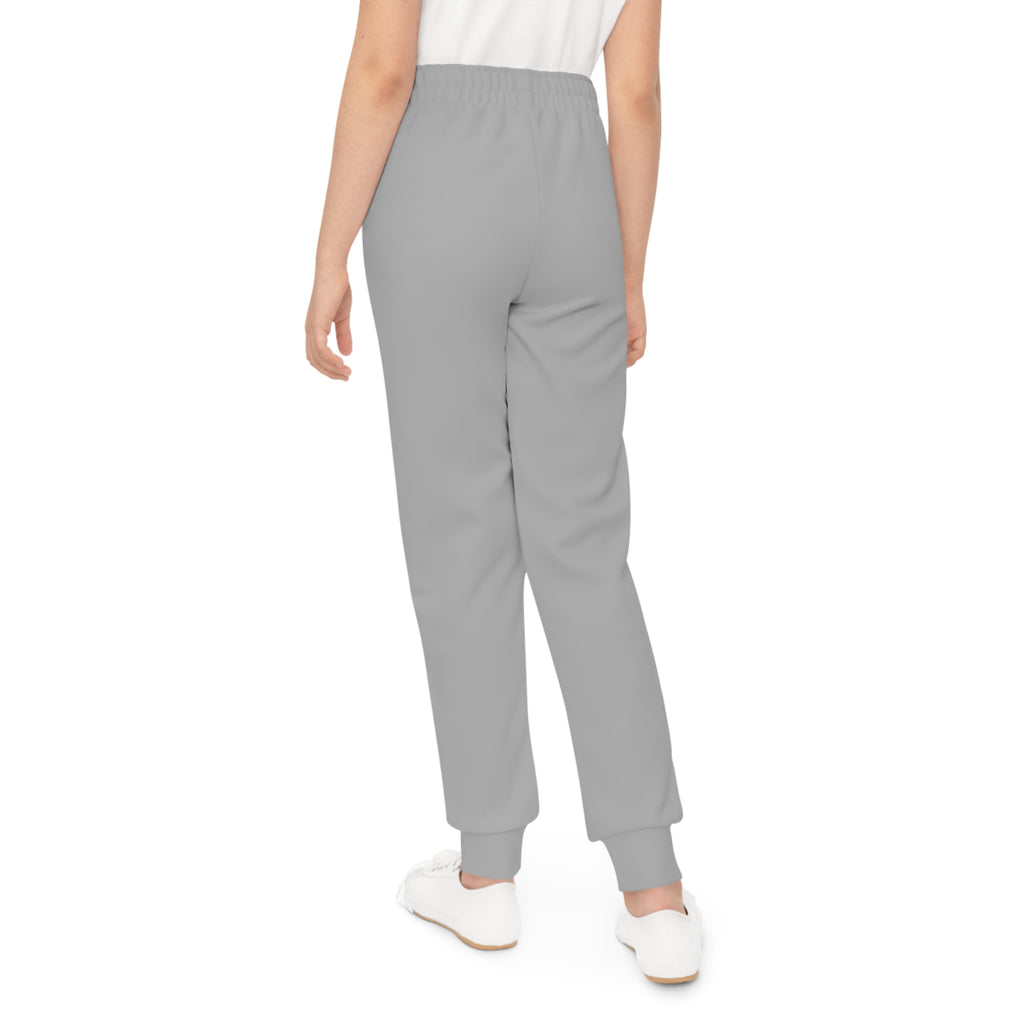 Light Grey Youth Joggers — Red "Originals" Script Side Graphic - 314 Originals