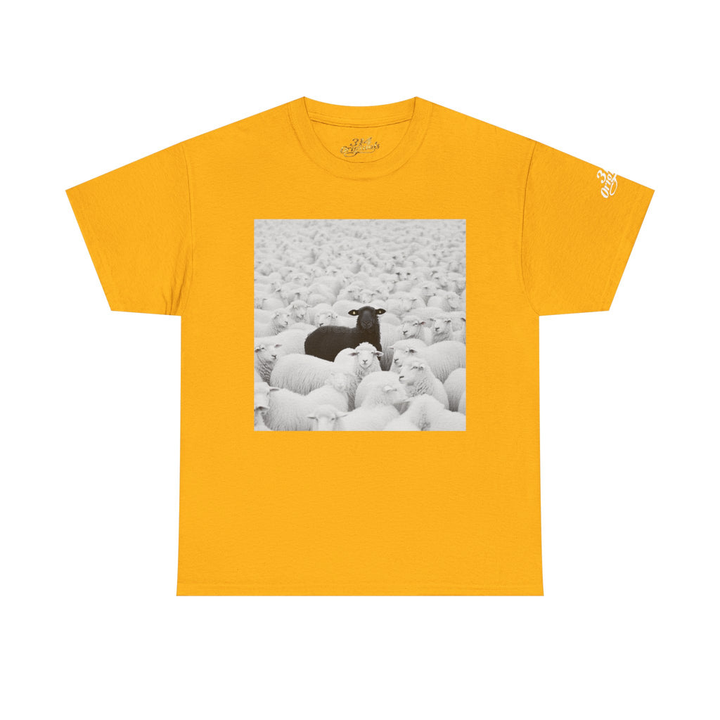 Black Sheep T-Shirt — Funny Contrast Sheep Graphic Tee