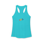 'PROUD' Women's Ideal Racerback Tank Printify Tank Top  314 Originals