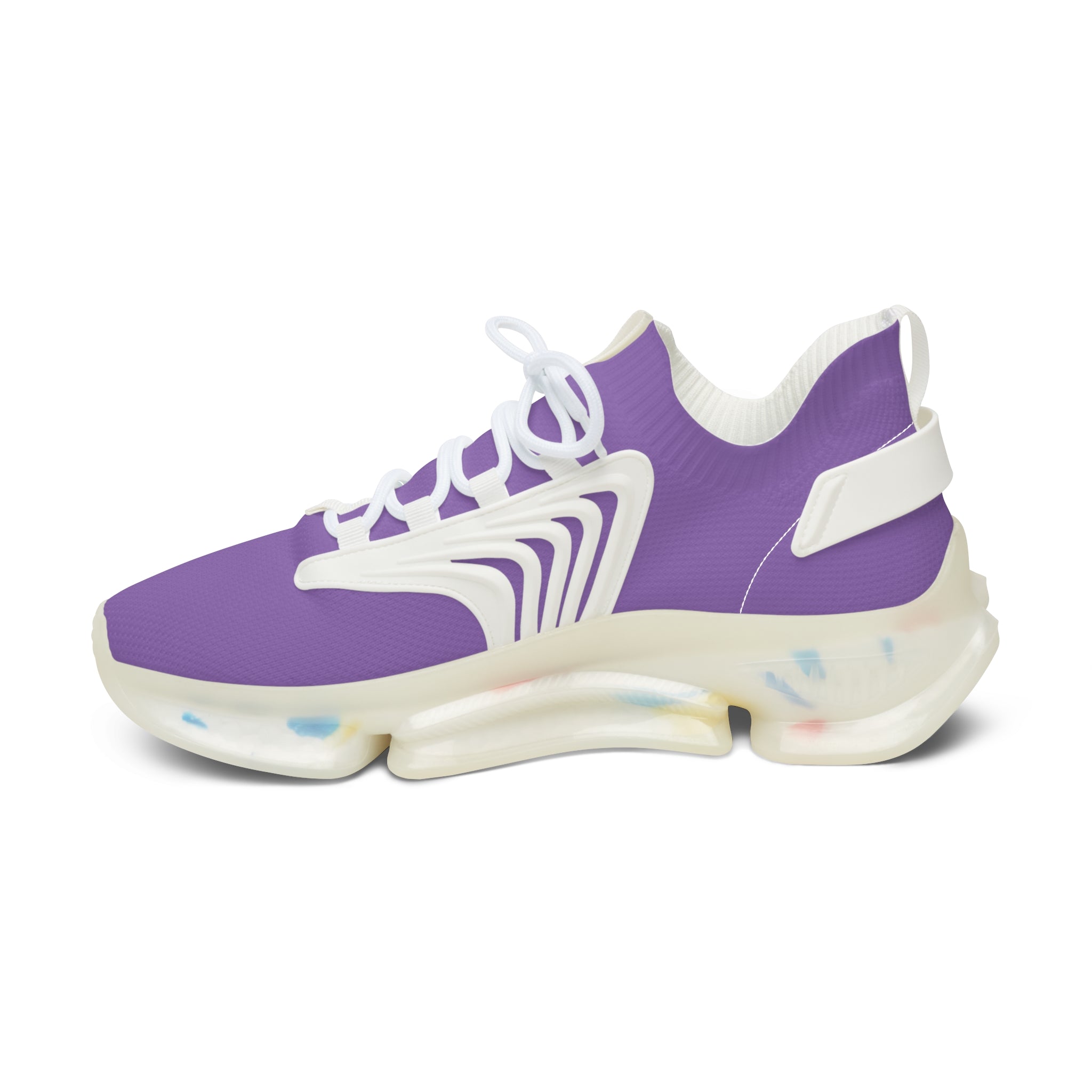 Women's Light Purple Mesh Sneakers — Lightweight Athletic Running Shoes with '314 Originals' Accent - 314 Originals