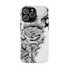 Noir Clown Face with Rose Shockproof Phone Cover - 314 Originals