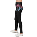 Baby Girl Pastel Script Kids' Printed Leggings - 314 Originals