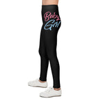 Baby Girl Pastel Script Kids' Printed Leggings - 314 Originals