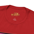 Super Sassy Tee — Pink & Yellow S Badge Graphic T-Shirt Printify T-Shirt  314 Originals