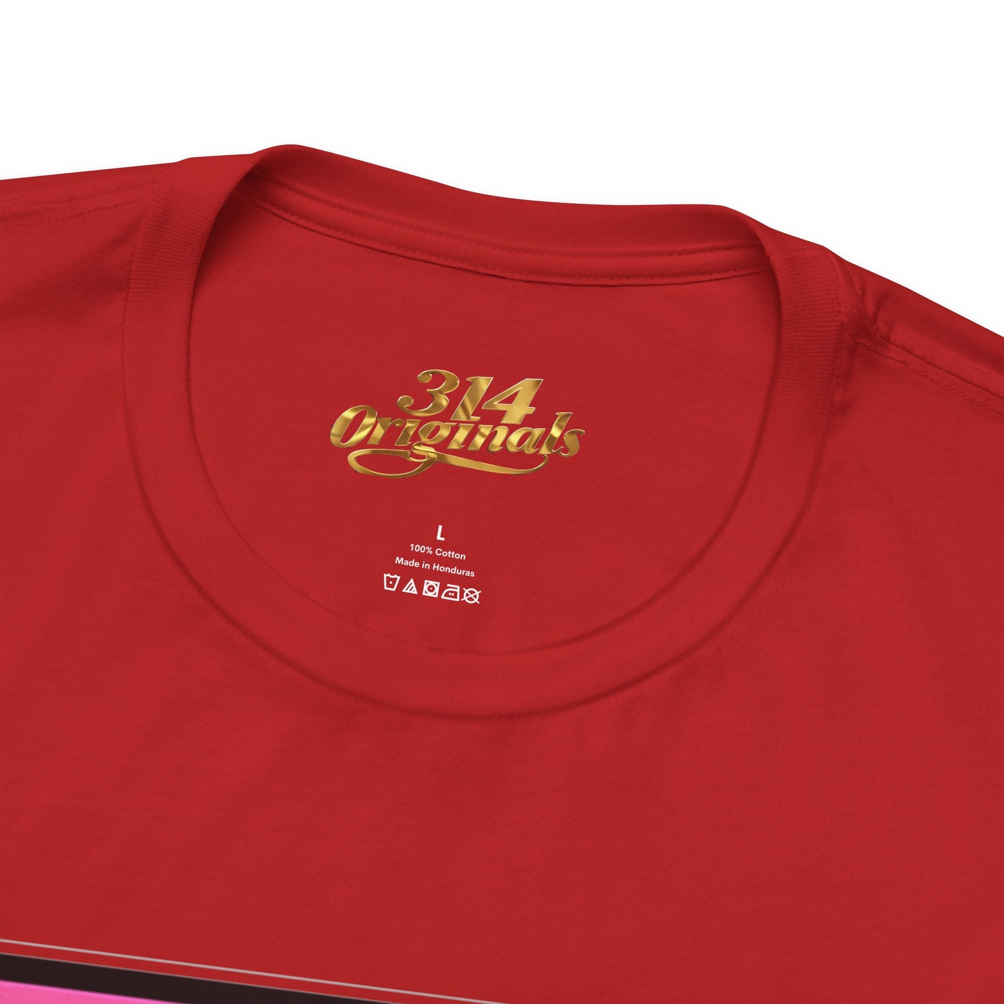 Super Sassy Tee — Pink & Yellow S Badge Graphic T-Shirt Printify T-Shirt  314 Originals