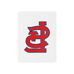 St. Louis Red Monogram Temporary Tattoo - 314 Originals