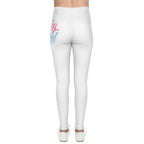Baby Girl Pastel Script Printed Leggings - 314 Originals