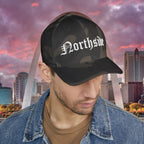 Northside Embroidered Cap — Vintage Gothic Script Hat with 314 Originals Back Logo - 314 Originals