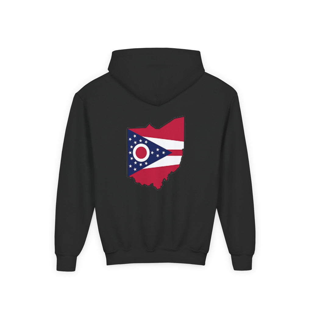 Youngstown Ohio Flag Hoodie — Youth USA Map Pullover - 314 Originals