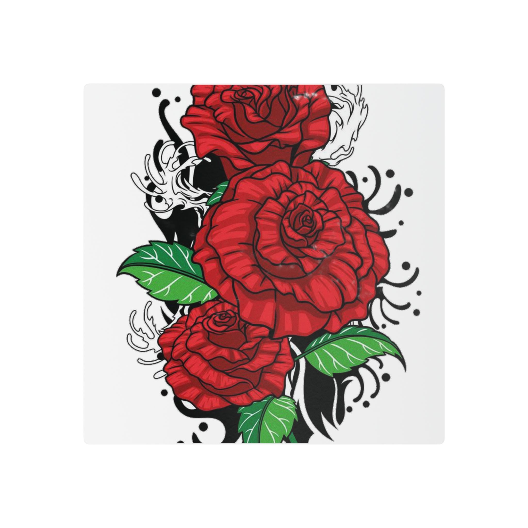 Red Rose Tattoo – Temporary Floral Tattoos - 314 Originals