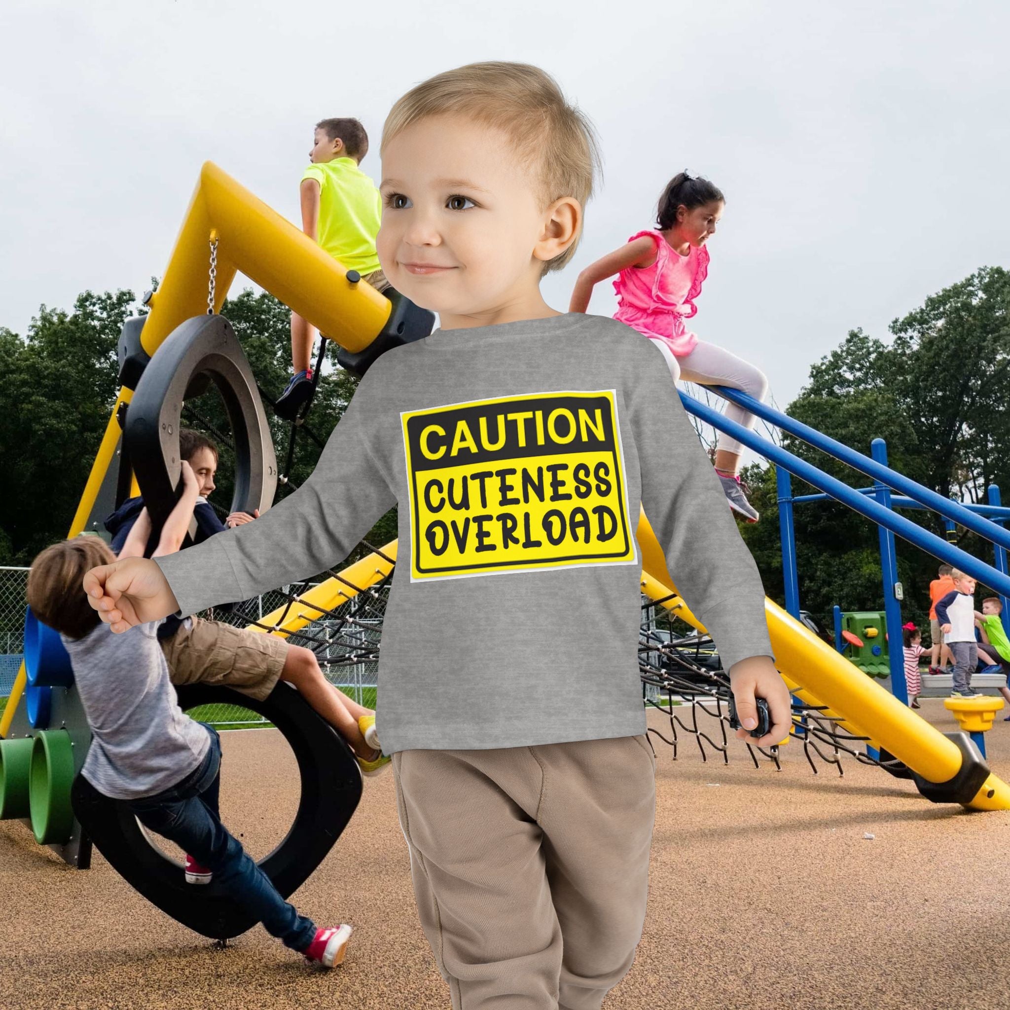 "Cuteness Overload" Long Sleeve Tee - 314 Originals