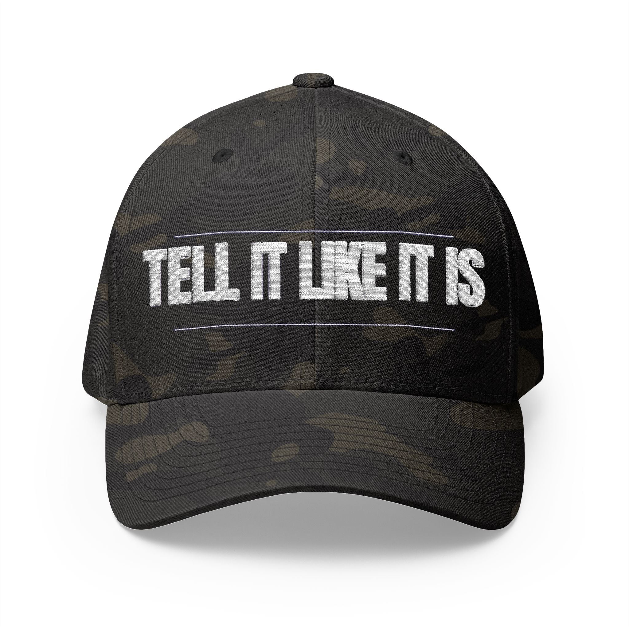 Tell It Like It Is Embroidered Cap Printify Hats  314 Originals