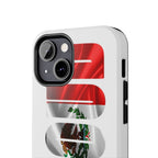Mexico Pride Tough Phone Case — Mexican Flag Vertical 'PRIDE' Design Printify Phone Case  314 Originals