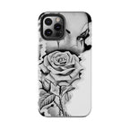 Noir Clown Face with Rose Shockproof Phone Cover - 314 Originals