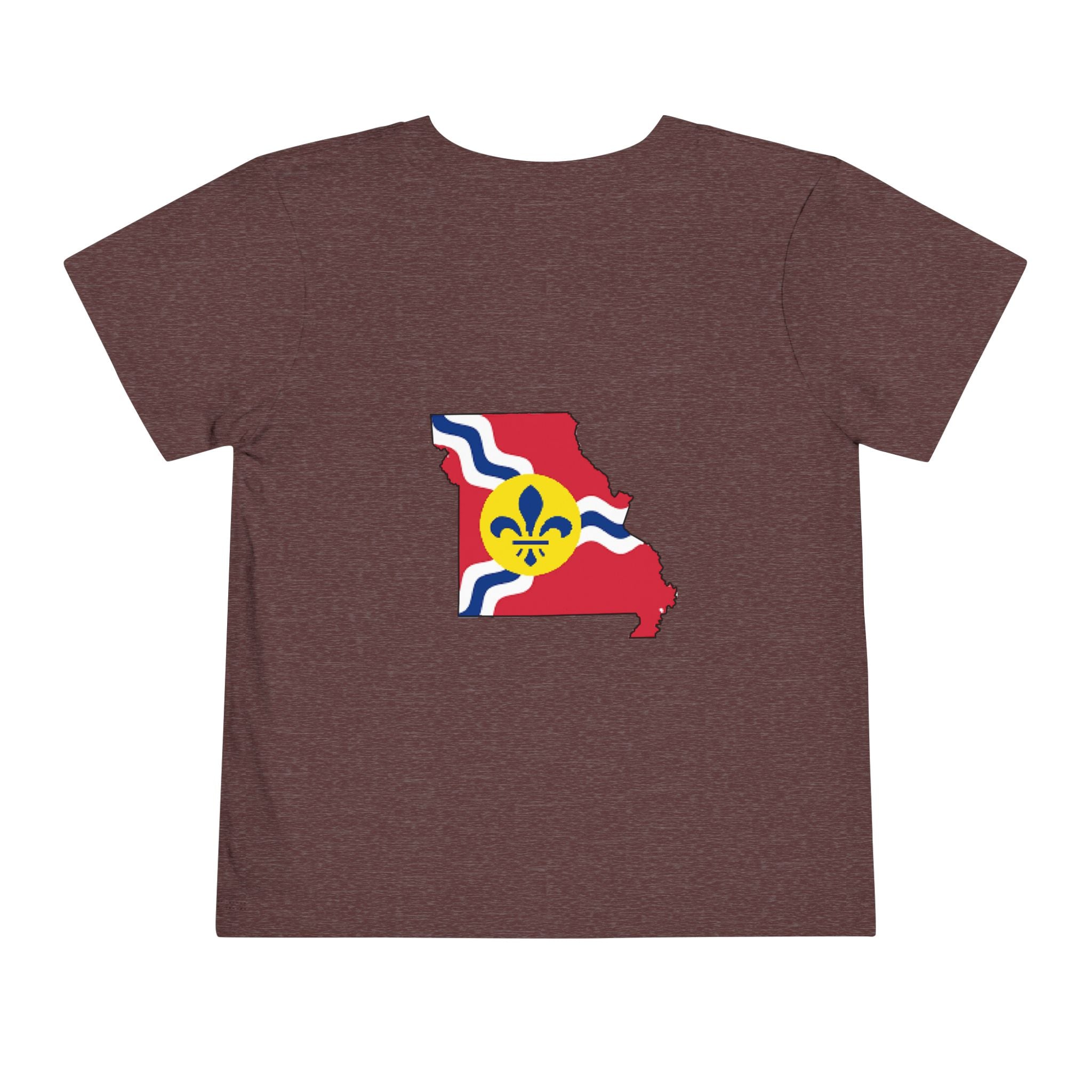 Toddler Tee — "From the Lou and I’m... Proud" St. Louis Flag Kids Shirt - 314 Originals
