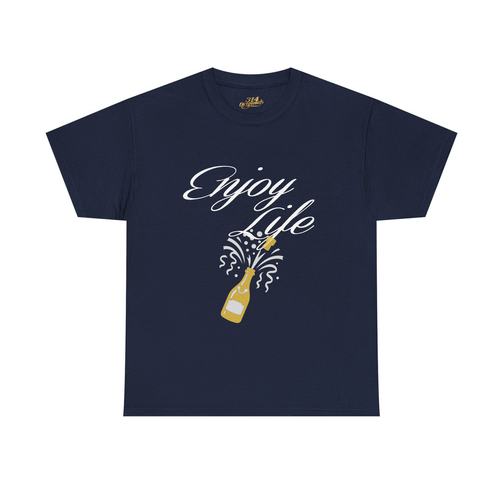 "Enjoy Life" Unisex Heavy Cotton Tee - 314 Originals