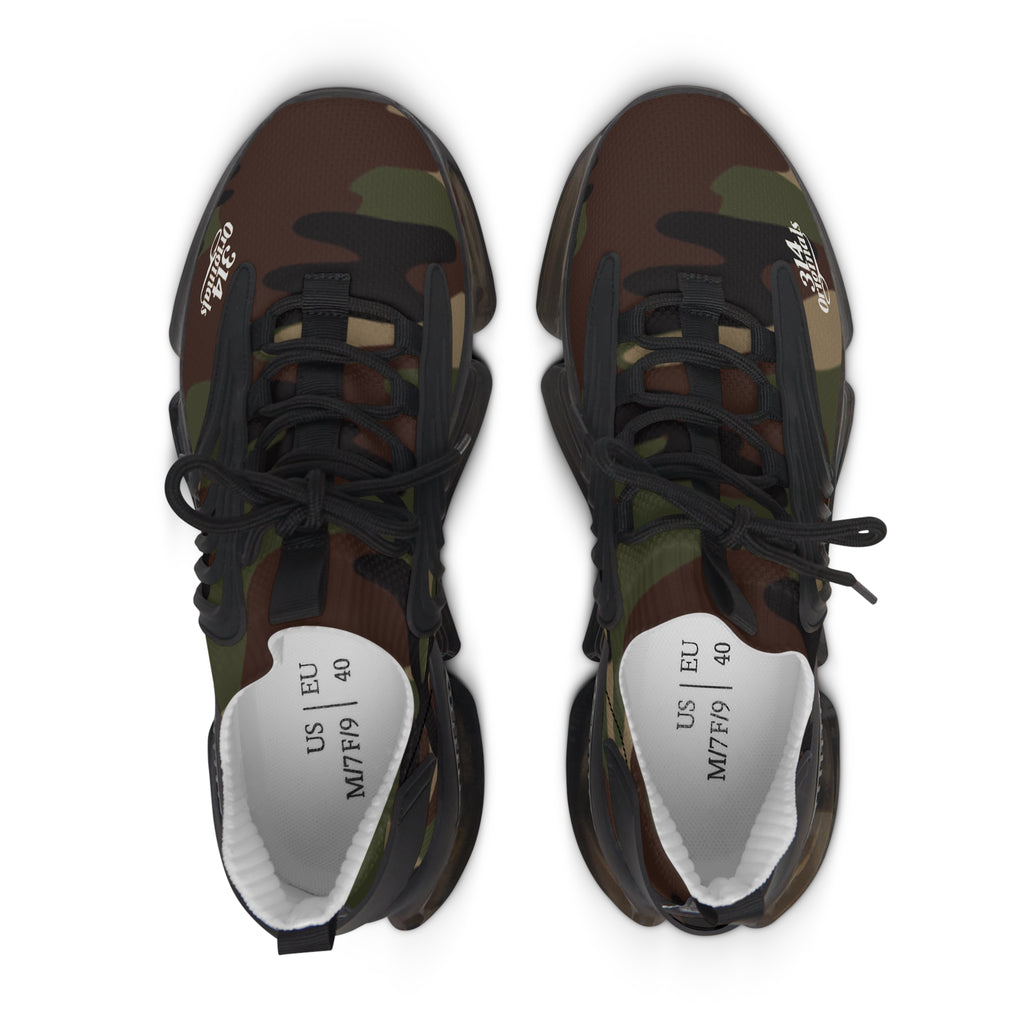 Camo Women's Mesh Sneakers — Lightweight Breathable Athletic Shoes - 314 Originals