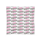 314 Logo Scarf — Pink & Black Poly Scarf - 314 Originals