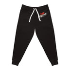 Black 314 Originals Athletic Joggers – Retro Script Logo Sweatpants