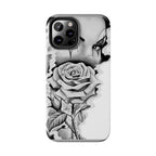 Noir Clown Face with Rose Shockproof Phone Cover - 314 Originals