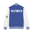 Tell It Like It Is Letterman Jacket Printify Outerwear  314 Originals