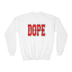 I Am So DOPE Crewneck Sweatshirt — Retro Varsity Graphic - 314 Originals
