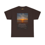 Sunset Beach Quote T‑Shirt — Inspirational Ocean Sunrise Tee - 314 Originals