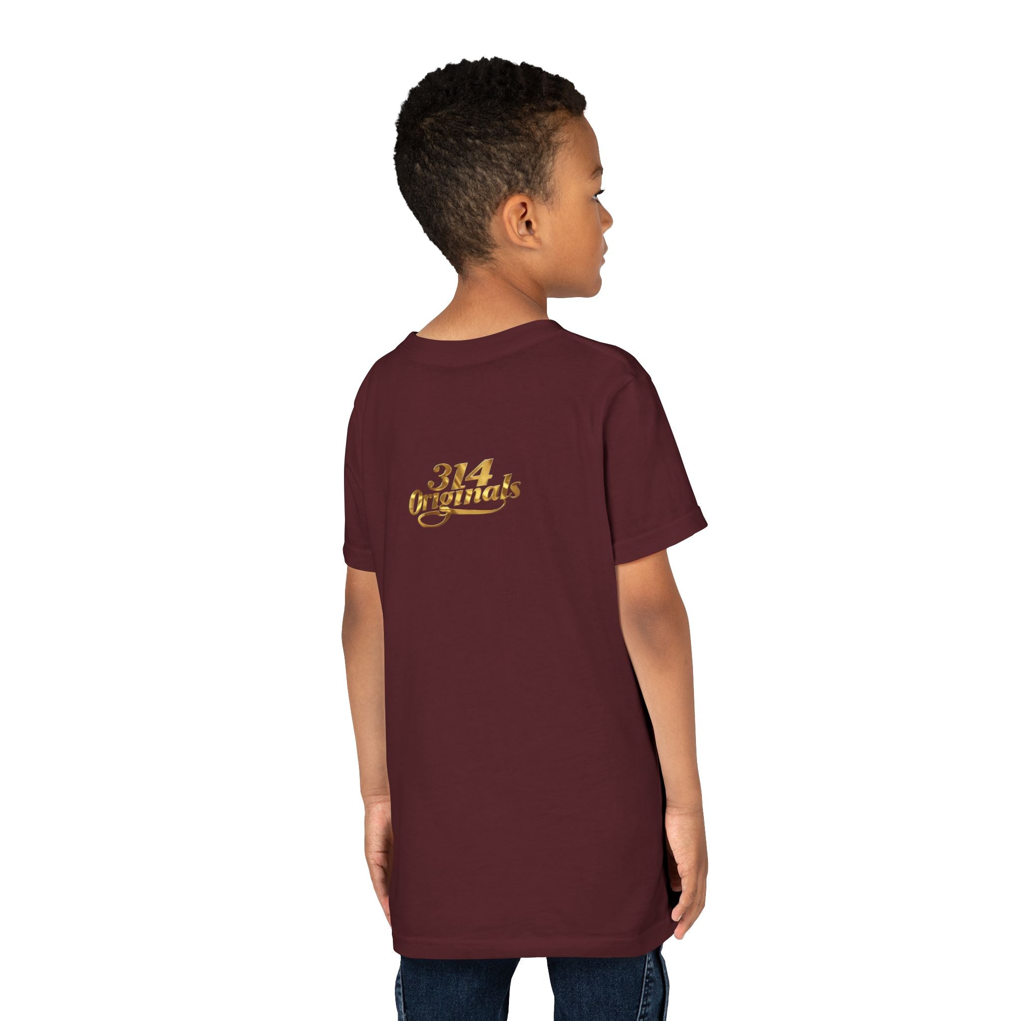 314 Originals Youth Tee - Vintage Cherub Graphic Kids T-Shirt Printify Kids clothes  314 Originals
