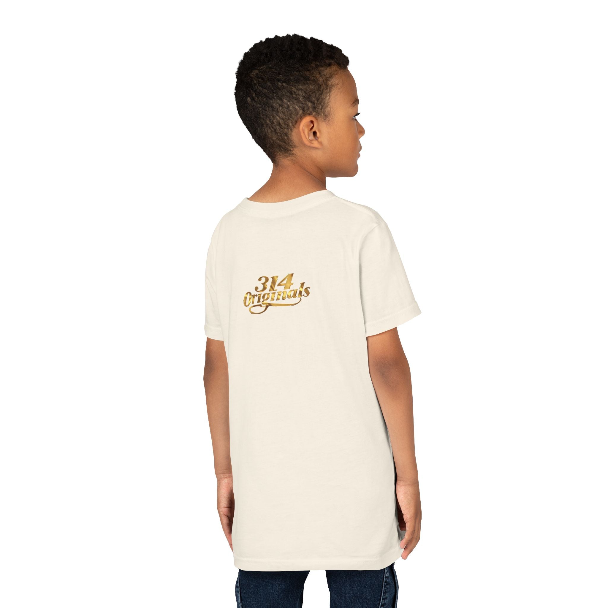 314 Originals Youth Tee - Vintage Cherub Graphic Kids T-Shirt Printify Kids clothes  314 Originals