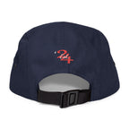Retro Script Logo Embroidered 5-Panel Cap — - 314 Originals