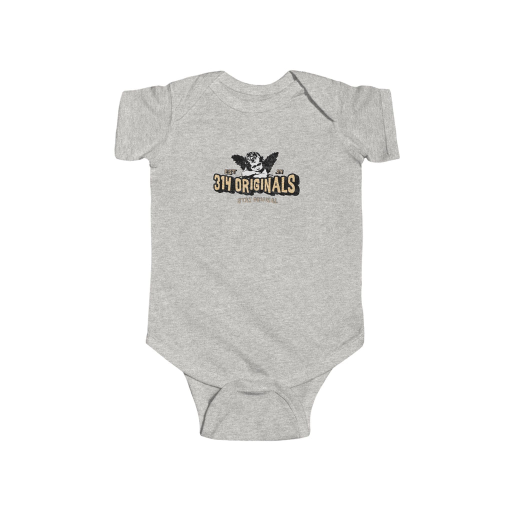 314 Originals Retro Logo Baby Onesie Printify Kids clothes  314 Originals