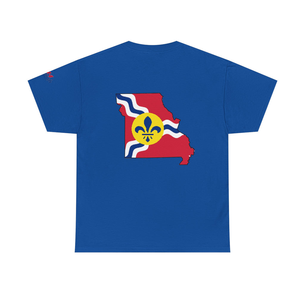 Proud Missouri Flag T-Shirt — "From the Lou and I’m... PROUD" - 314 Originals