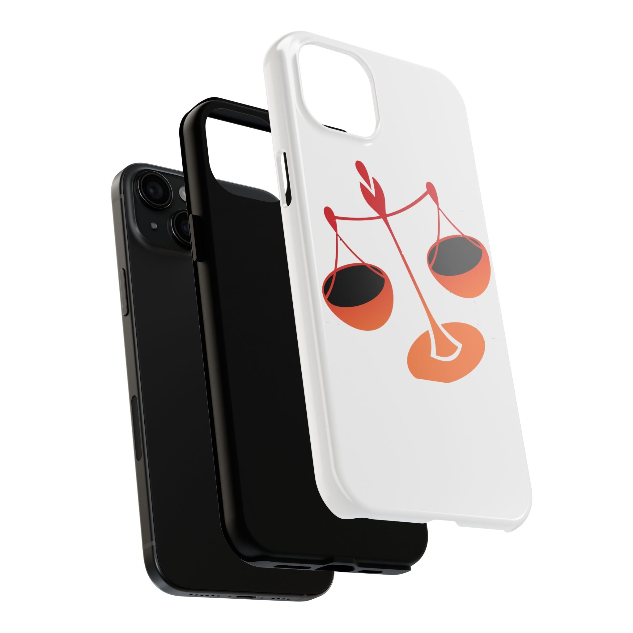 Libra Scales Phone Case — Zodiac Balance Tough Protective Cover Printify Phone Case  314 Originals