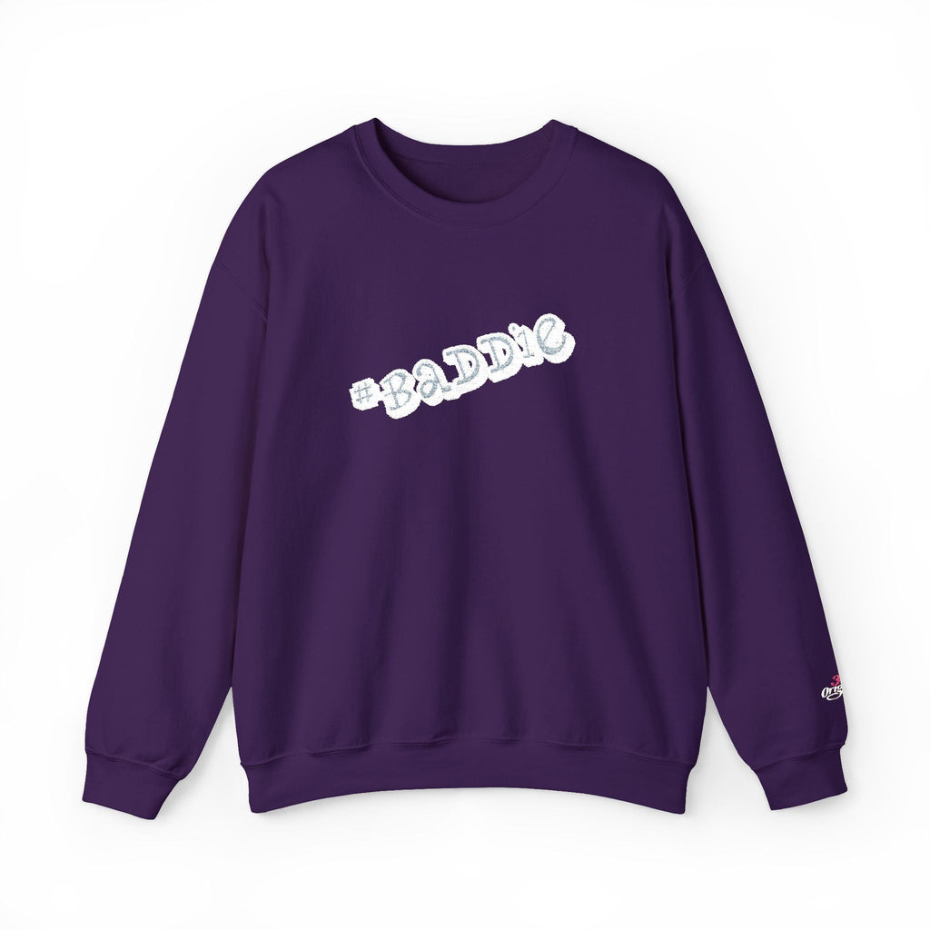 Cloud Script Crewneck Sweatshirt — White Script Logo Cozy Pullover Printify Sweatshirt  314 Originals