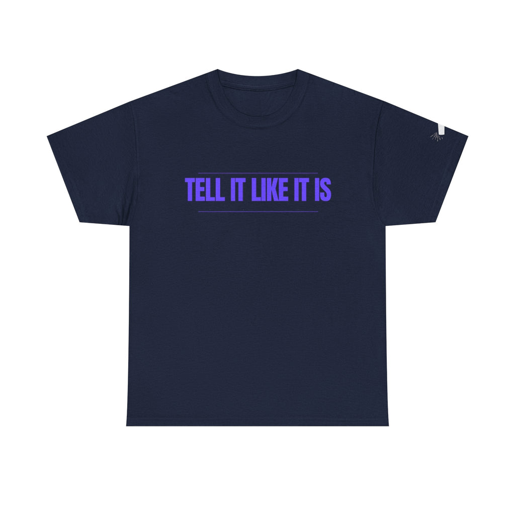 Tell It Like It Is Podcast — Bold Statement Graphic T‑Shirt ("No Scripts… No Filters… No Bullsh*t") Printify T-Shirt  314 Originals