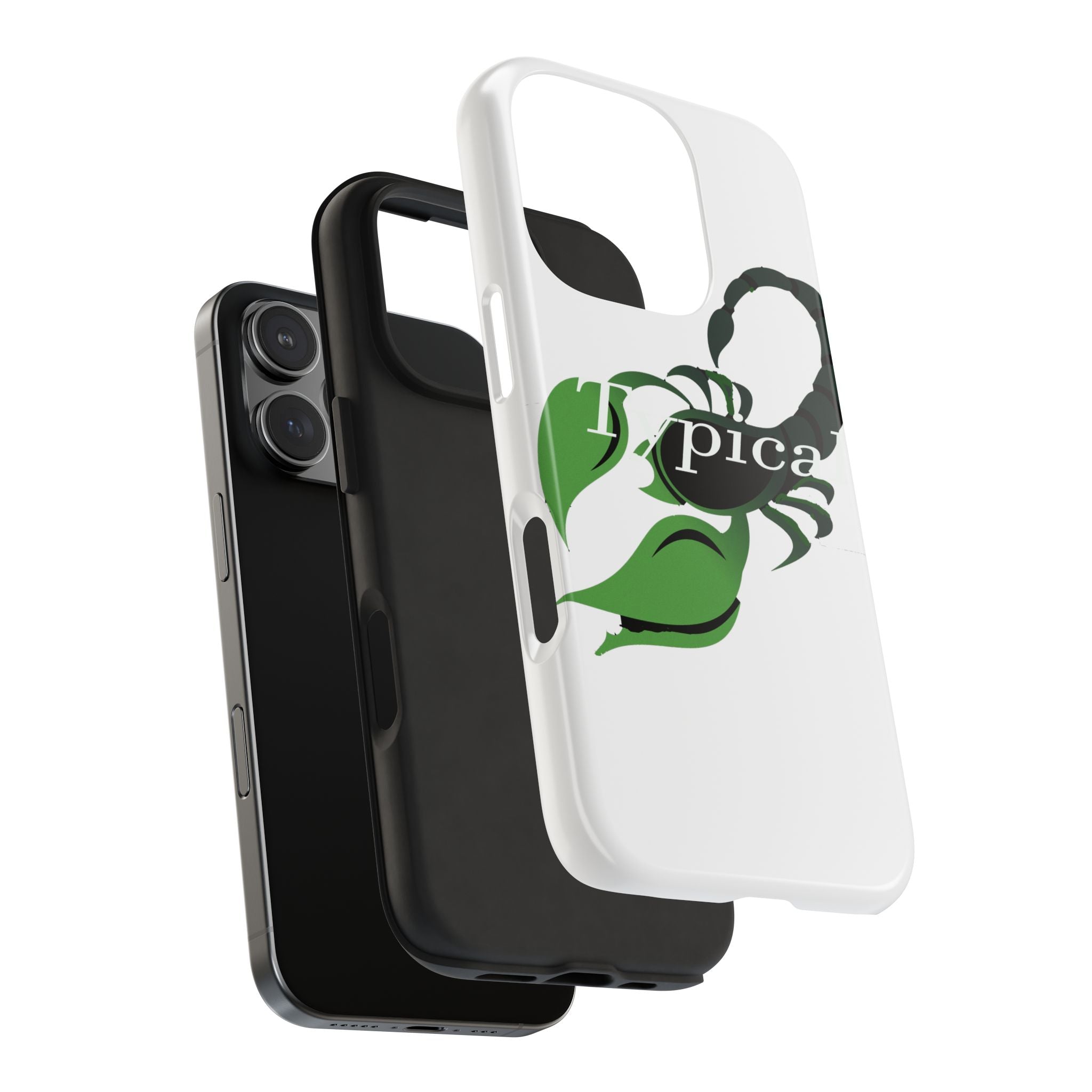 Scorpio Zodiac Tough Phone Case — Green Scorpion "Typical" Design Printify Phone Case  314 Originals