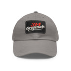 Leather Patch Dad Hat — "314 Originals" Retro Baseball Cap - 314 Originals
