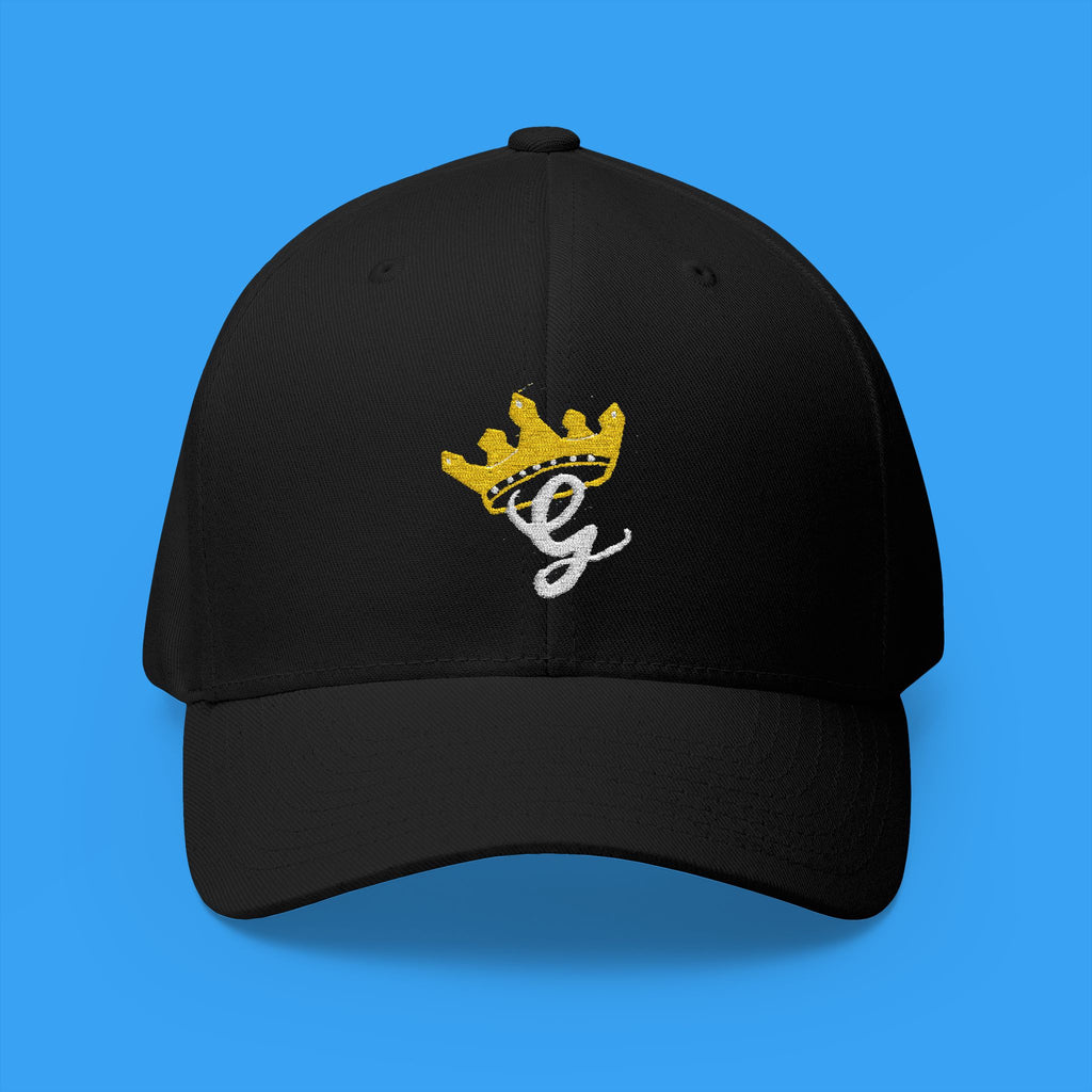 King's Gear Embroidered Crown Script Cap — 314 Original Closed-Back Structured Hat - 314 Originals