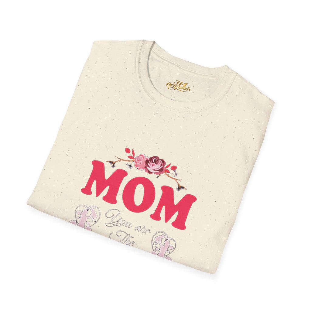 Mom You Are The Queen T‑Shirt — Floral Mother's Day Gift Printify T-Shirt  314 Originals
