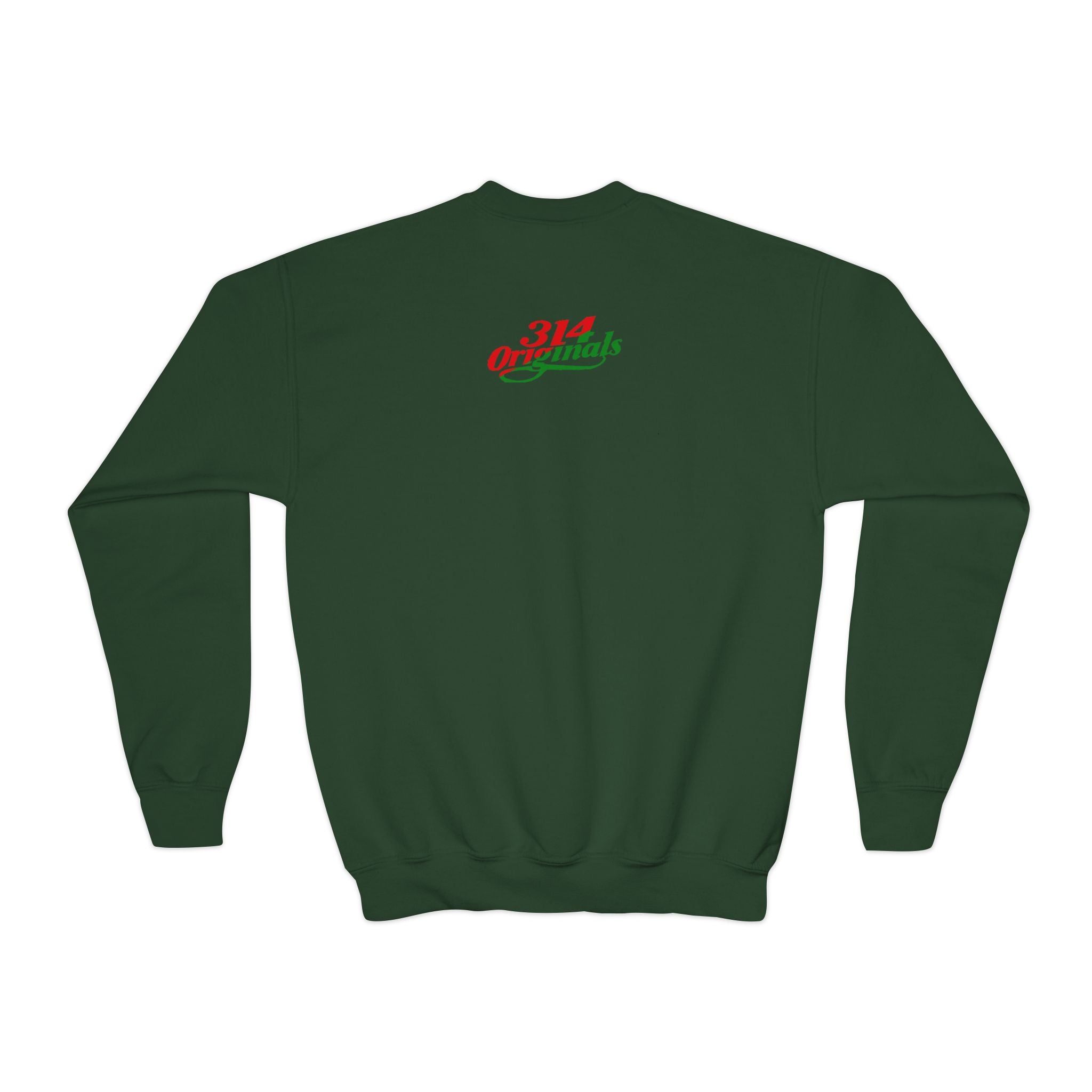 Youth Holiday Sweatshirt "I'm Just Here for the Cookies" – Kids Christmas Cookie Crewneck - 314 Originals