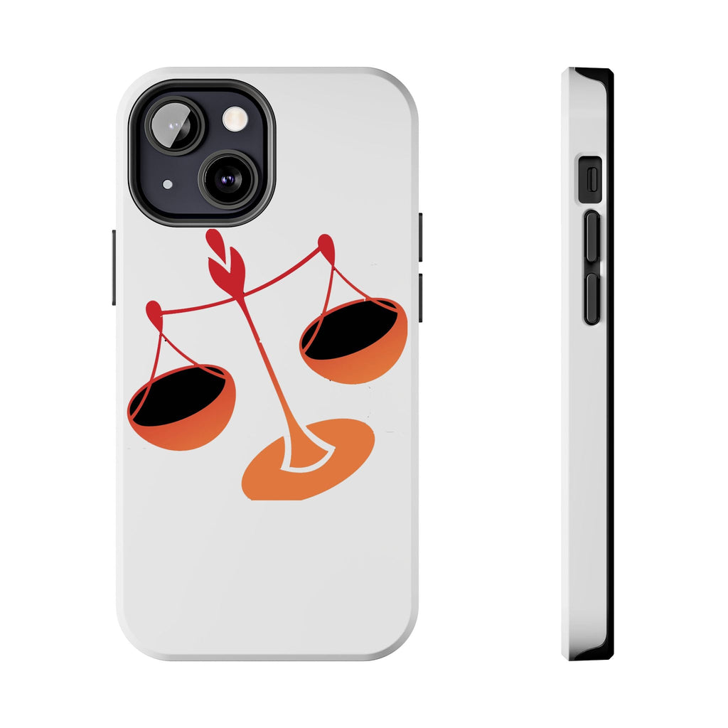Libra Scales Phone Case — Zodiac Balance Tough Protective Cover Printify Phone Case  314 Originals