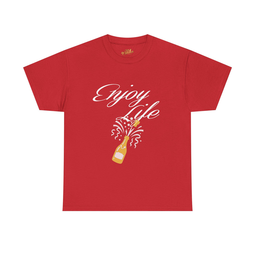"Enjoy Life" Unisex Heavy Cotton Tee - 314 Originals
