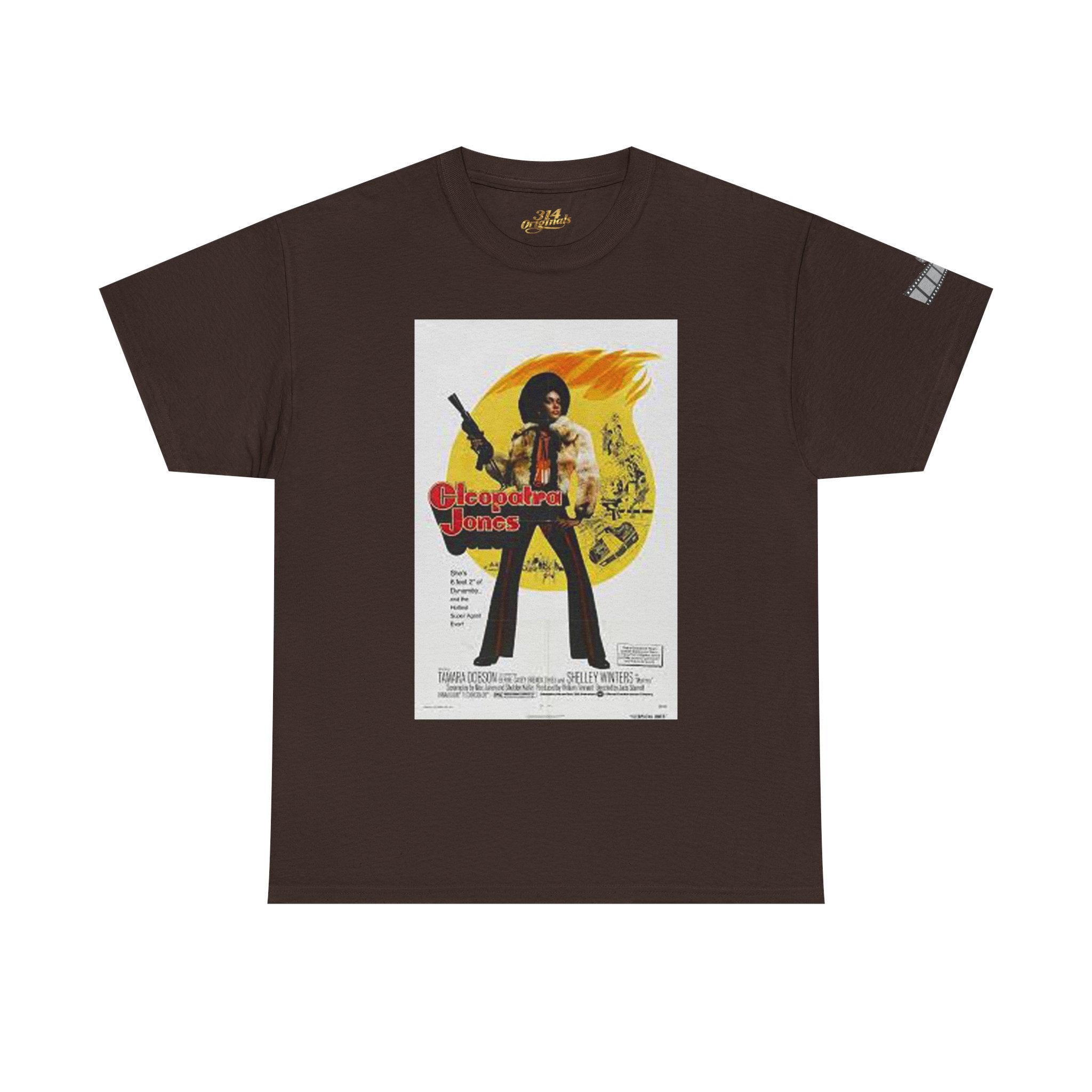 Cleopatra Jones Movie Poster Graphic Tee Printify T-Shirt  314 Originals