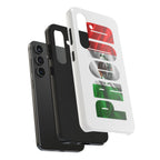 Mexico Pride Tough Phone Case — Mexican Flag Vertical 'PRIDE' Design Printify Phone Case  314 Originals