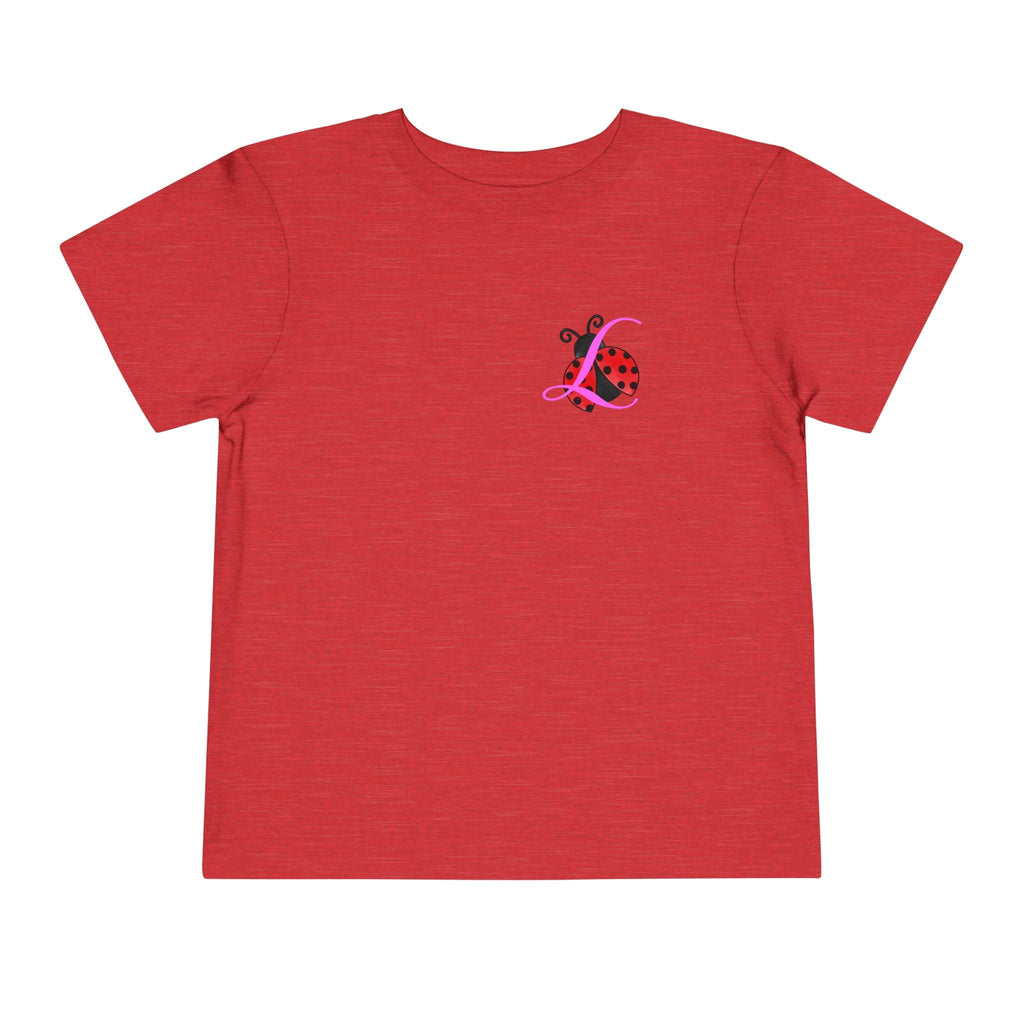 Toddler Tee — Cute Ladybug Graphic Kids Shirt Printify Kids clothes  314 Originals