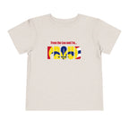 Toddler Tee — "From the Lou and I’m... Proud" St. Louis Flag Kids Shirt - 314 Originals