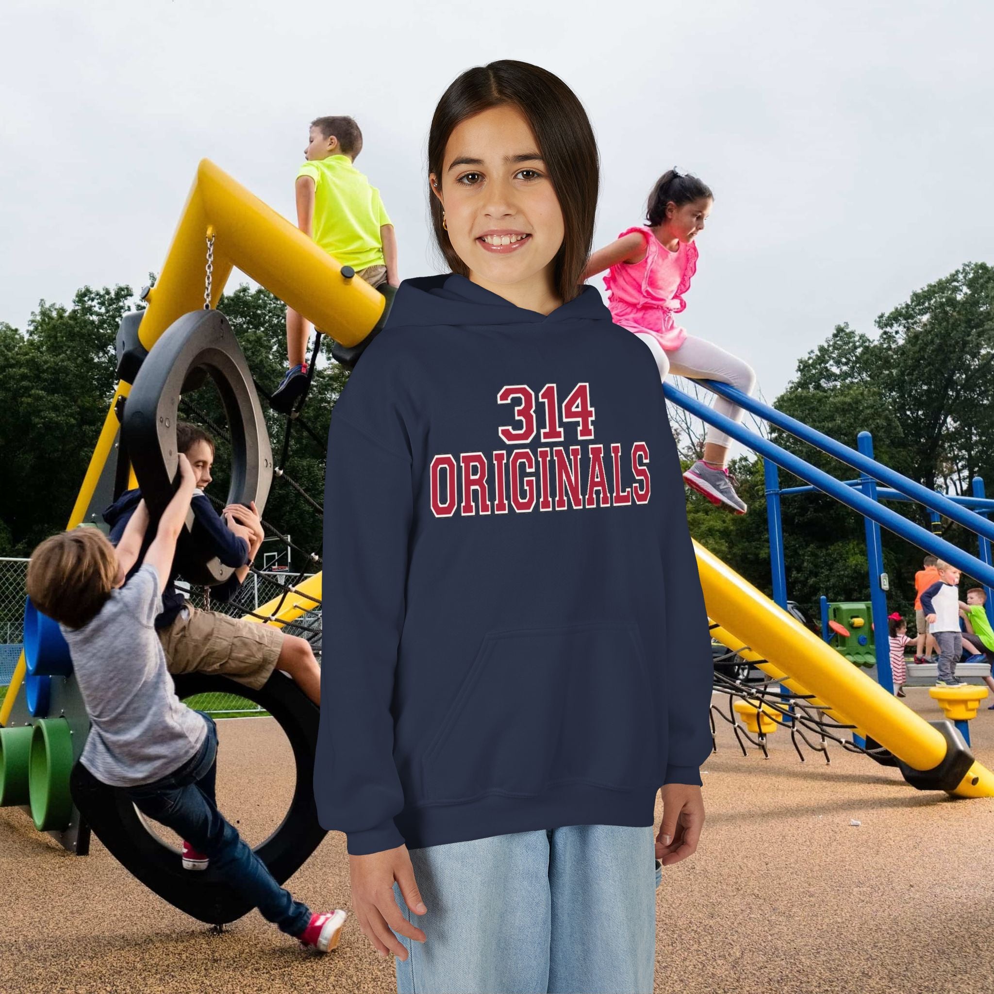 Youth Hoodie — "314 Originals" Athletic Pullover (Est. '24) - 314 Originals